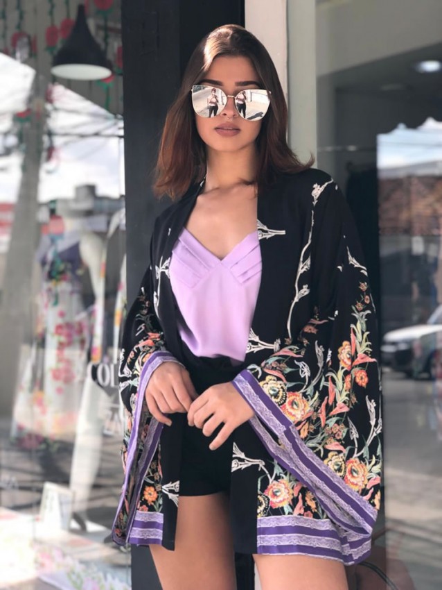 kimono viscose feminino